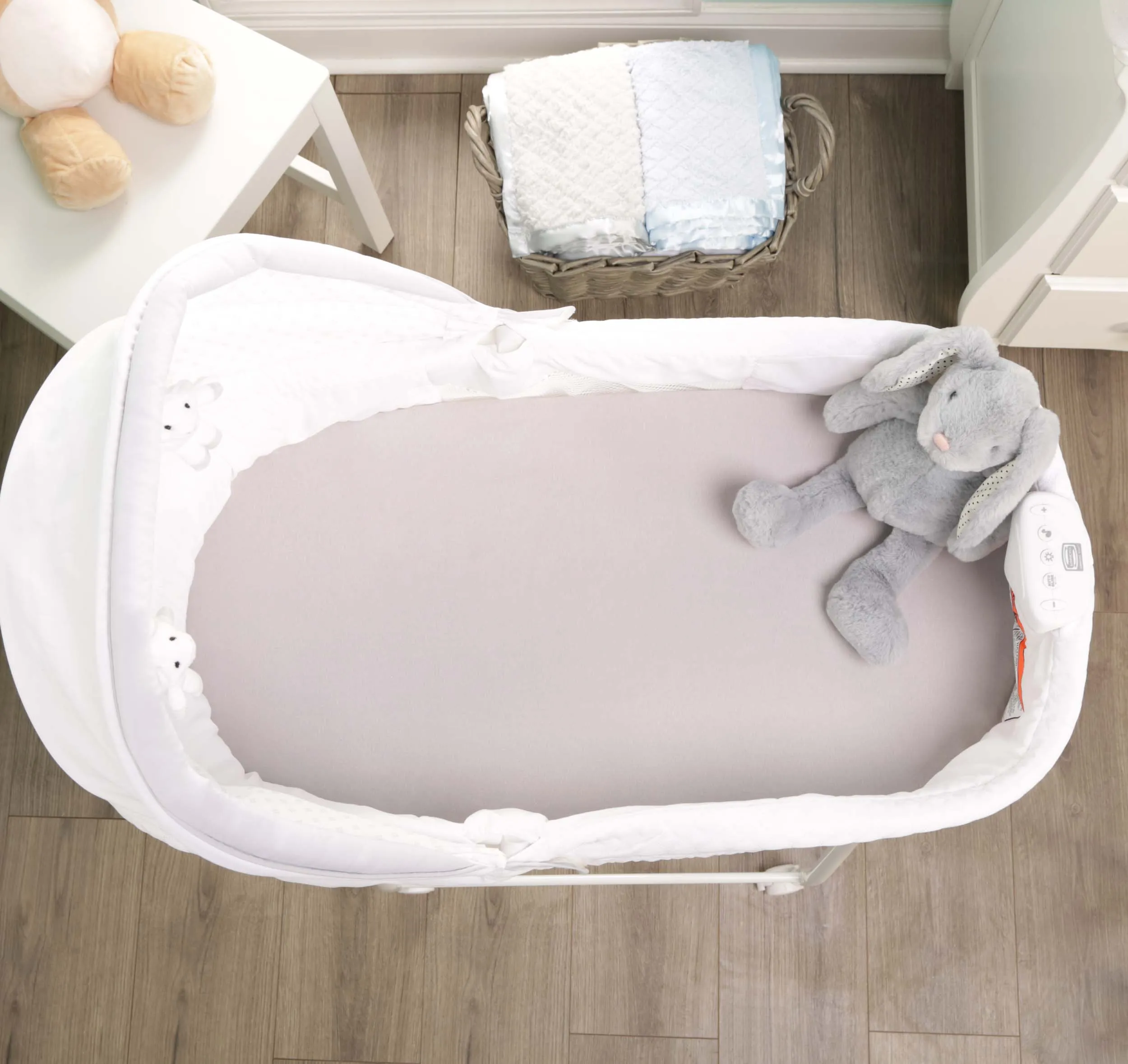 2-Pack Cotton Jersey Knit Bassinet Sheets - Precious Moments Boys