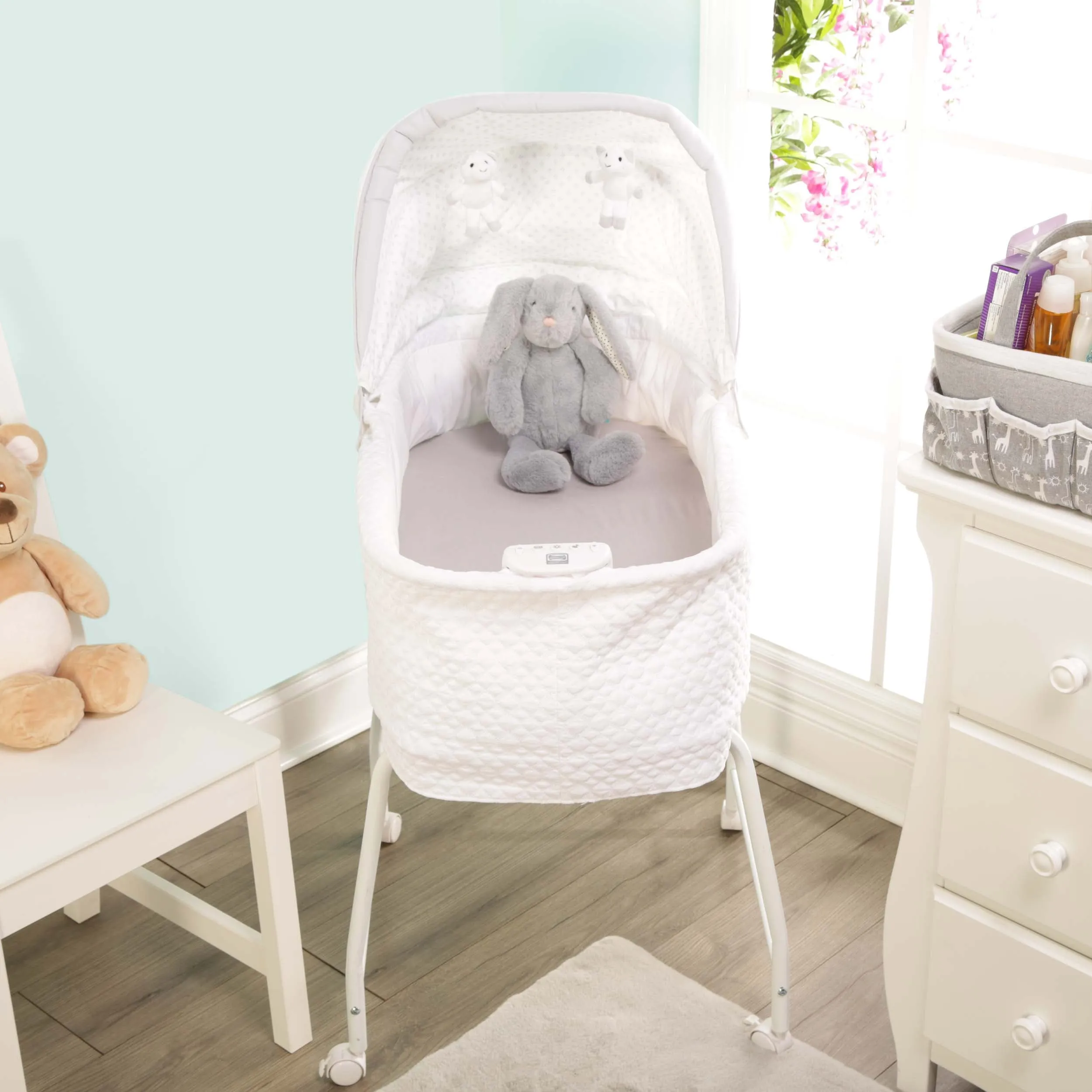 2-Pack Cotton Jersey Knit Bassinet Sheets - Precious Moments Boys