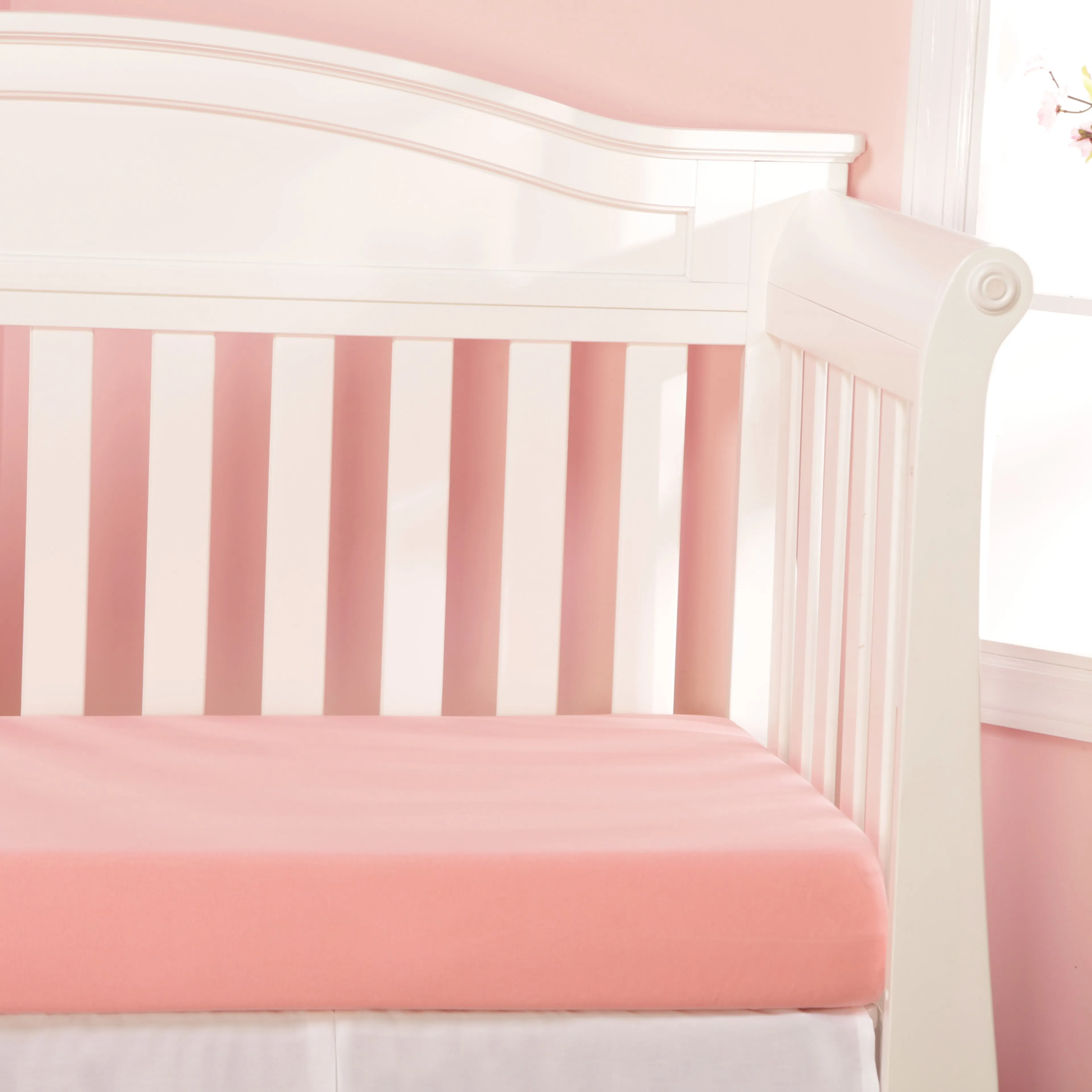 2 Pack Fitted Crib Sheets - Precious Moments Girls
