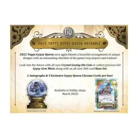 2022 TOPPS GYPSY QUEEN BASEBALL HOBBY BOX