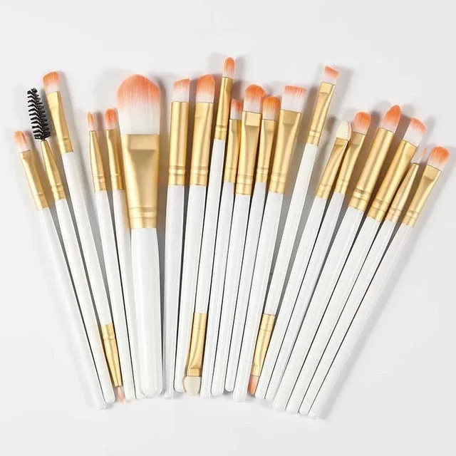 20Pcs Professional Makeup Brush