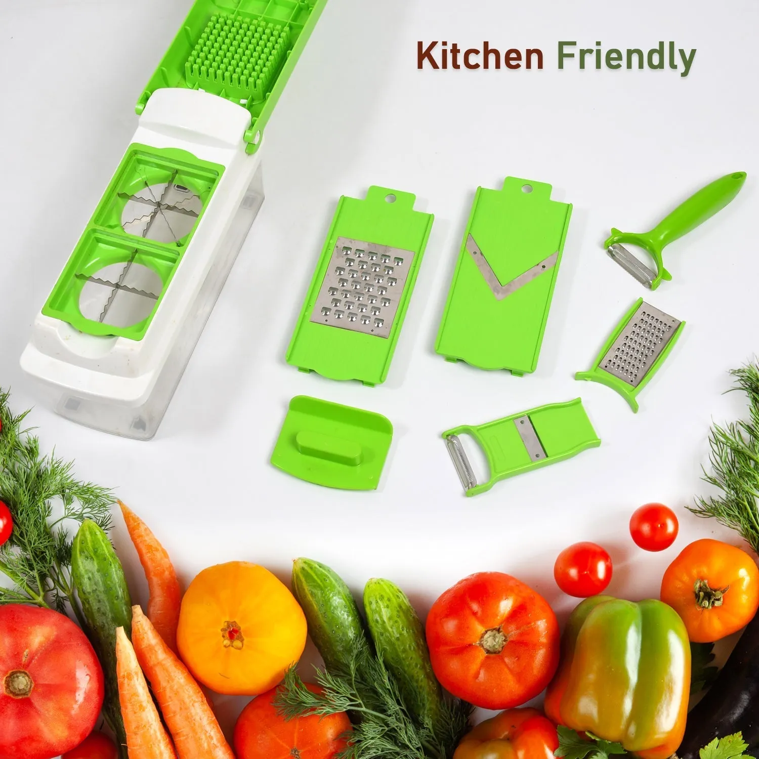 5236 8 in 1 Multi-Purpose Vegetable and Fruit Chopper nicer dicer