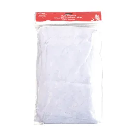 58" Multi Purpose Snow Blanket With Glitter