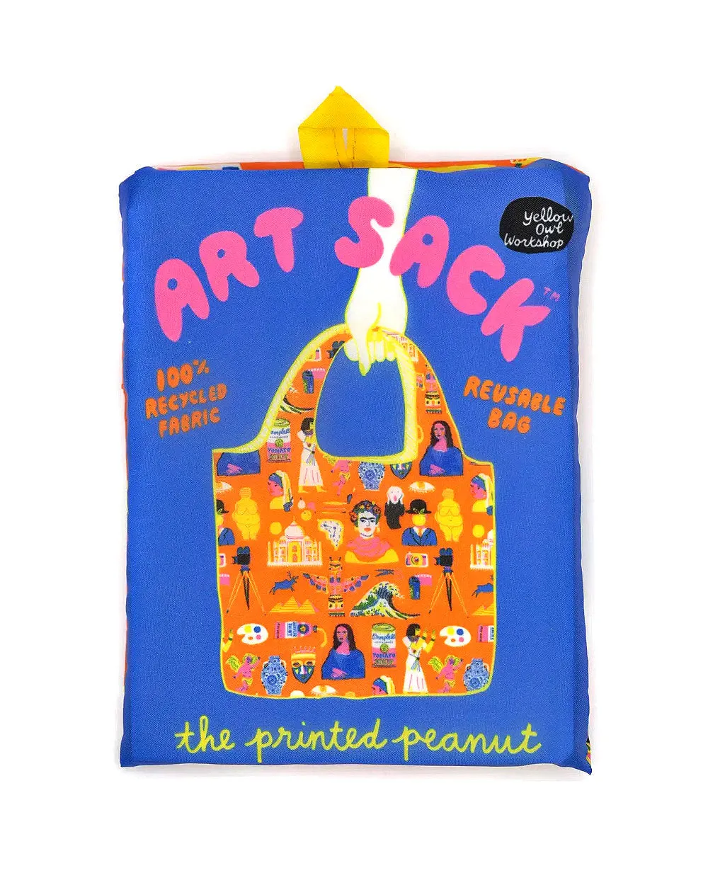 Art History Art Sack Reusable Tote Bag