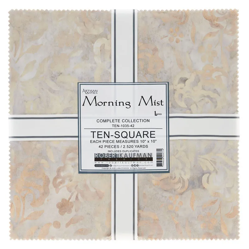 Artisan Batiks Morning Mist Ten Squares