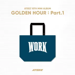 ATEEZ (OFFICIAL MERCH) - GOLDEN HOUR : PART 1 - REUSABLE BAG