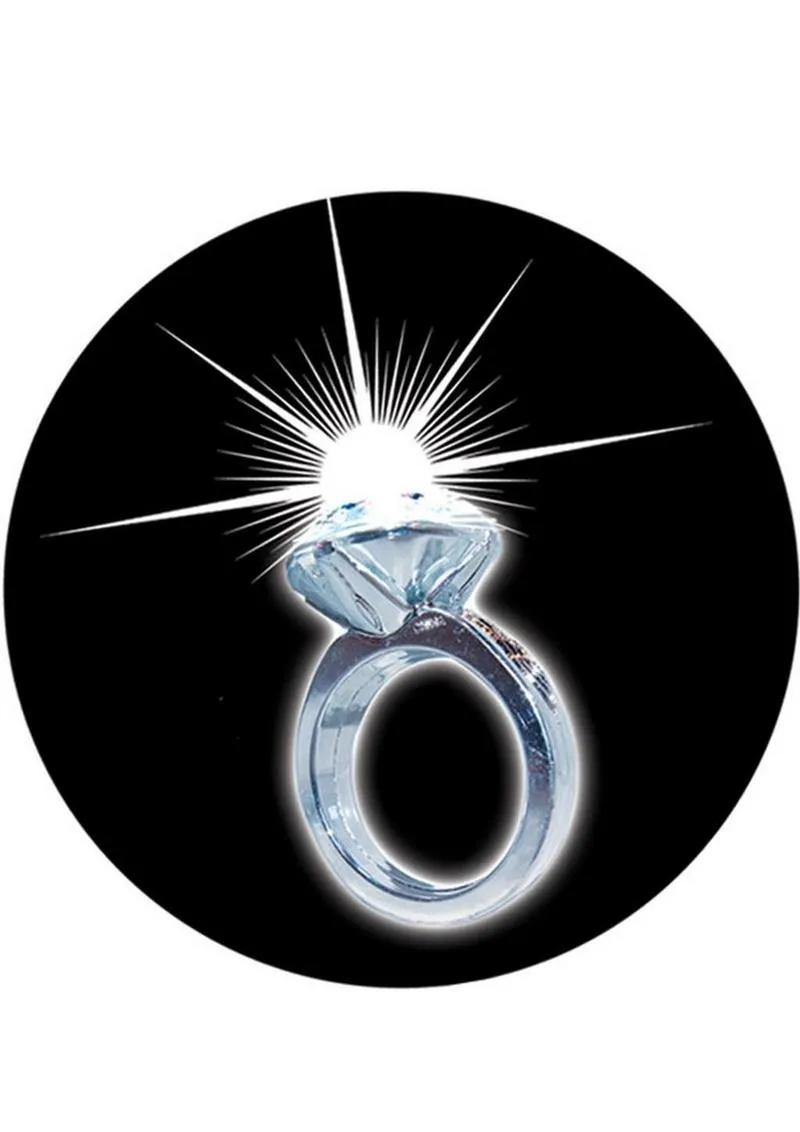 Bachelorette Party Light Up Diamond Ring