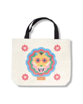 Blooming Tiger Tote Bag