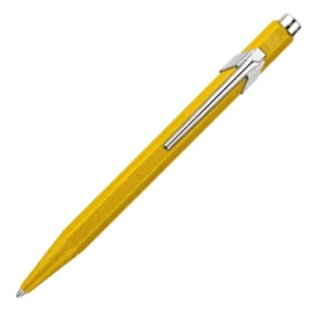 Caran d'Ache 849 Colormat-X Yellow Ballpoint Pen