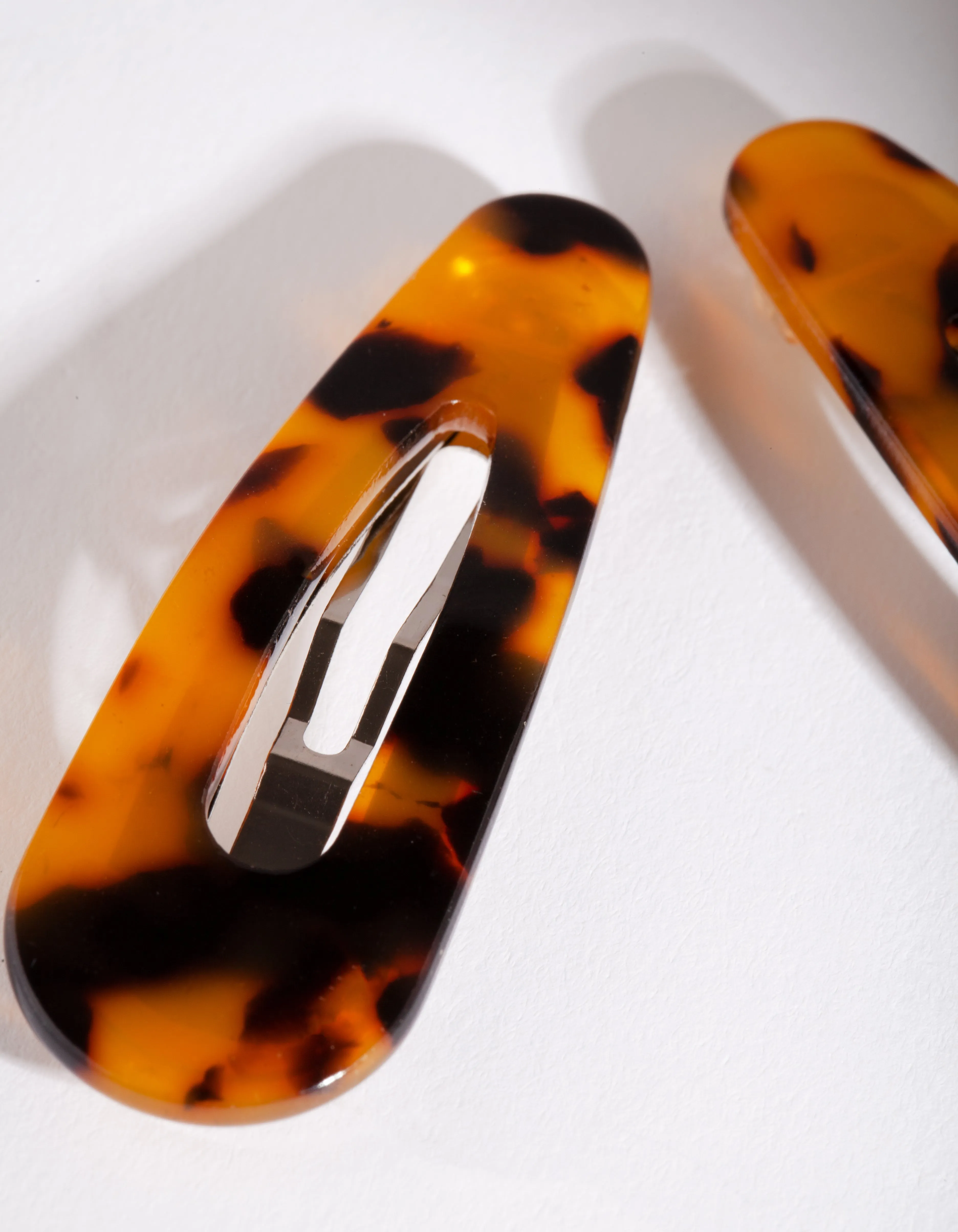 Classic Tortoiseshell Acrylic Clip Pack