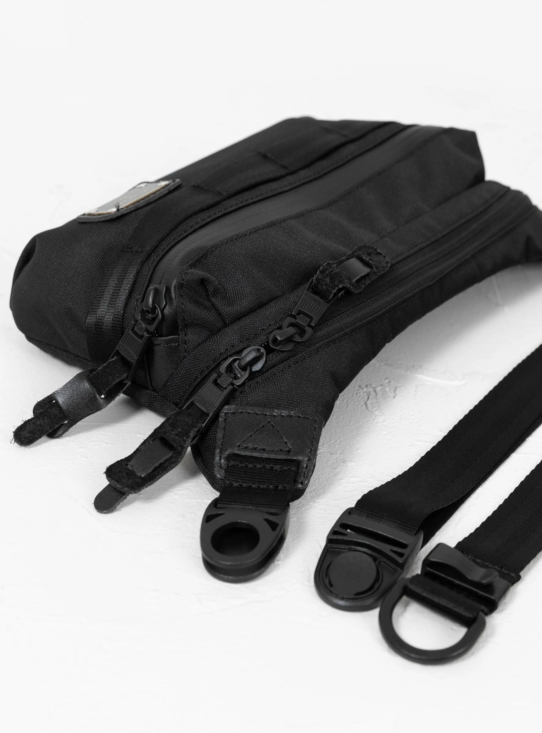 Cordura Dobby Cross Body Bag Black