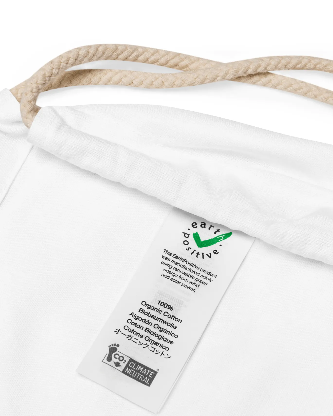 Custom Drawstring Bag with Dog Ears