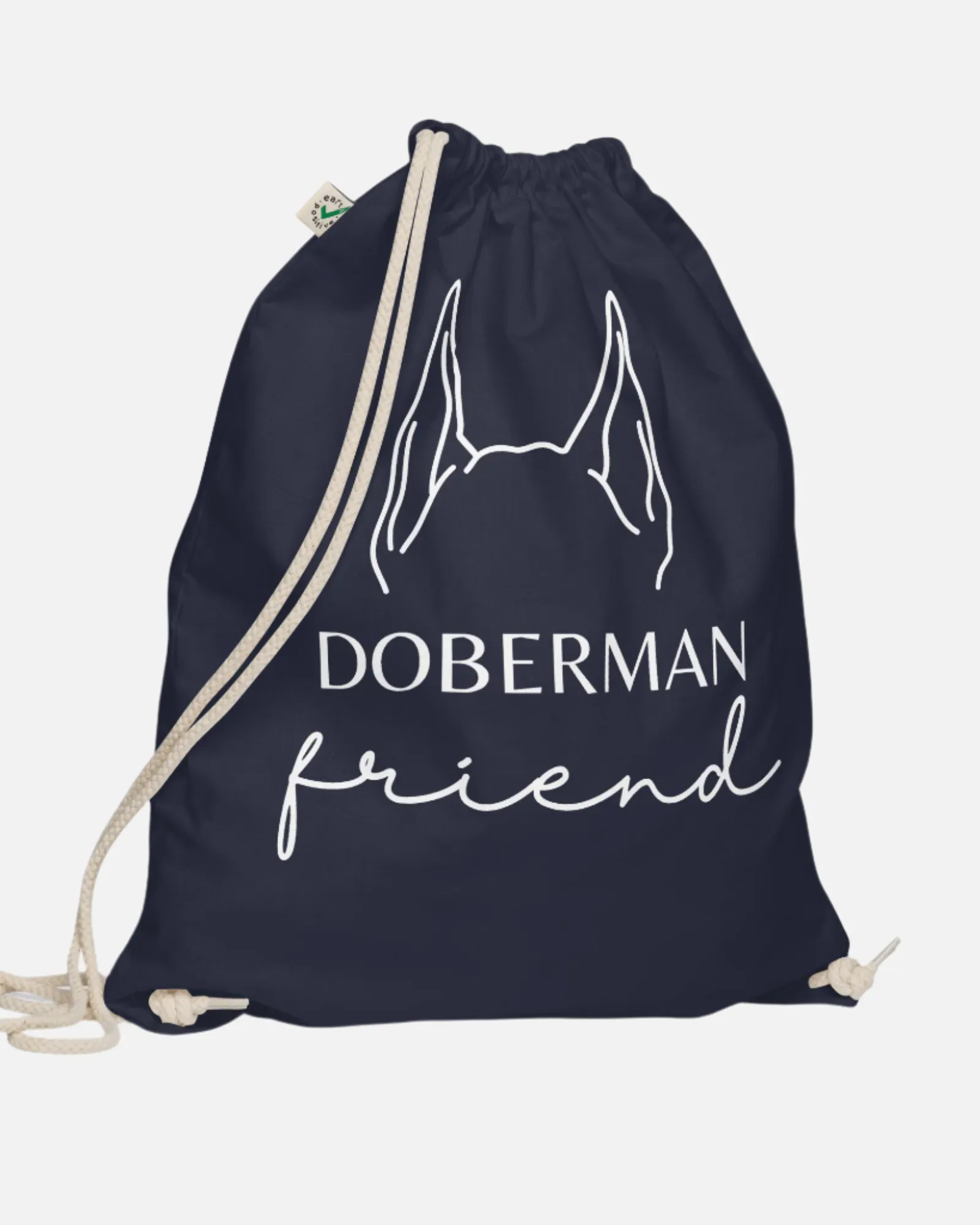 Custom Drawstring Bag with Dog Ears