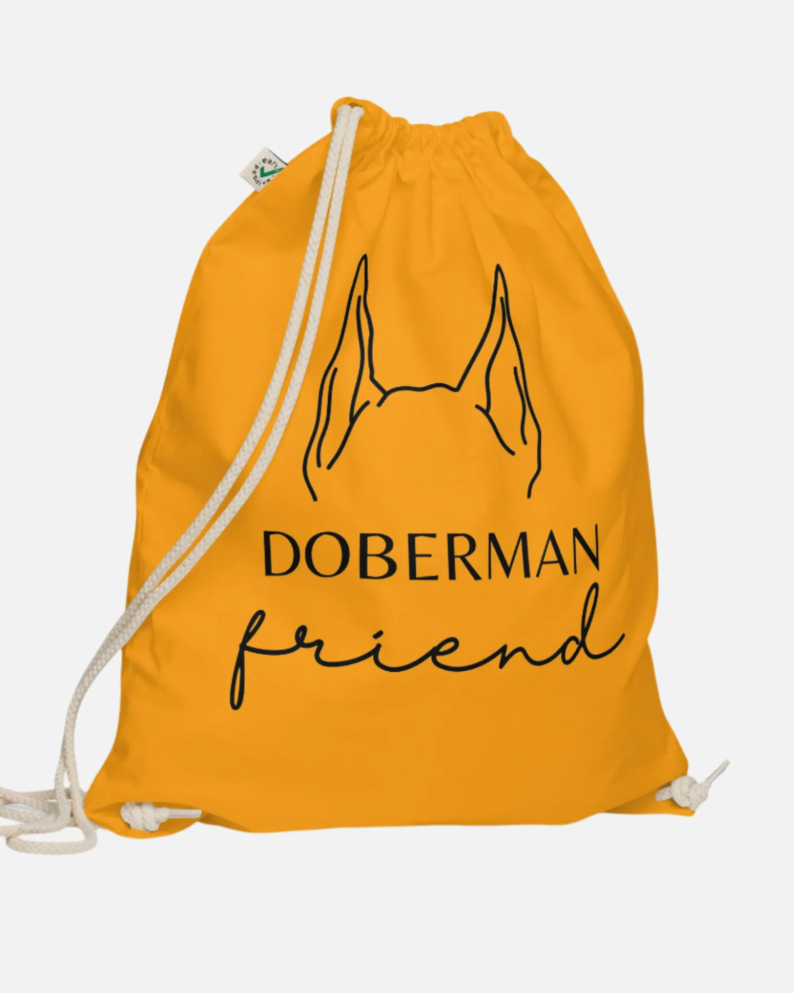 Custom Drawstring Bag with Dog Ears