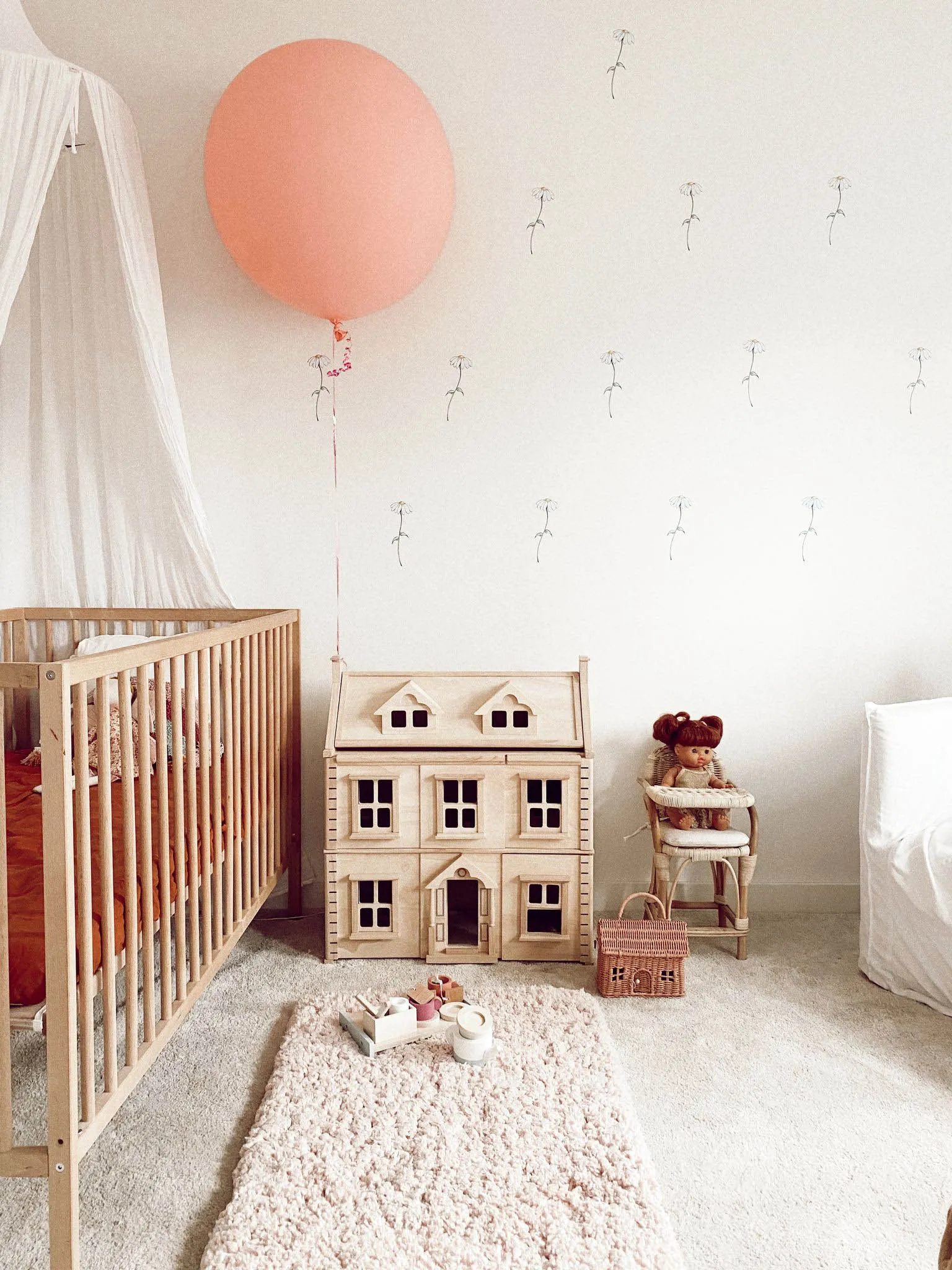 Daisy's Australian Design Hand Painted Peel & Stick, Removable Wall Decal. Nursery, Kids Playroom, Kids Teens Bedroom