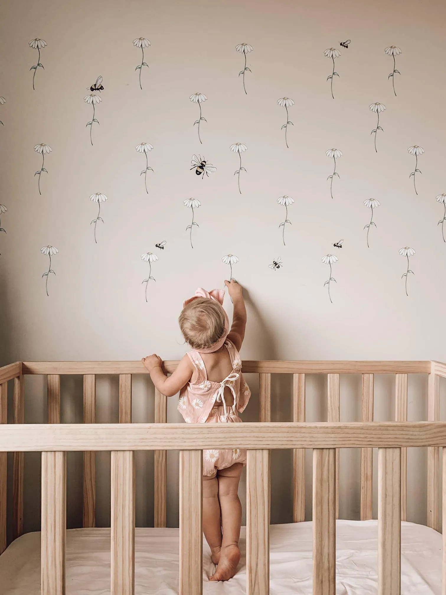 Daisy's Australian Design Hand Painted Peel & Stick, Removable Wall Decal. Nursery, Kids Playroom, Kids Teens Bedroom