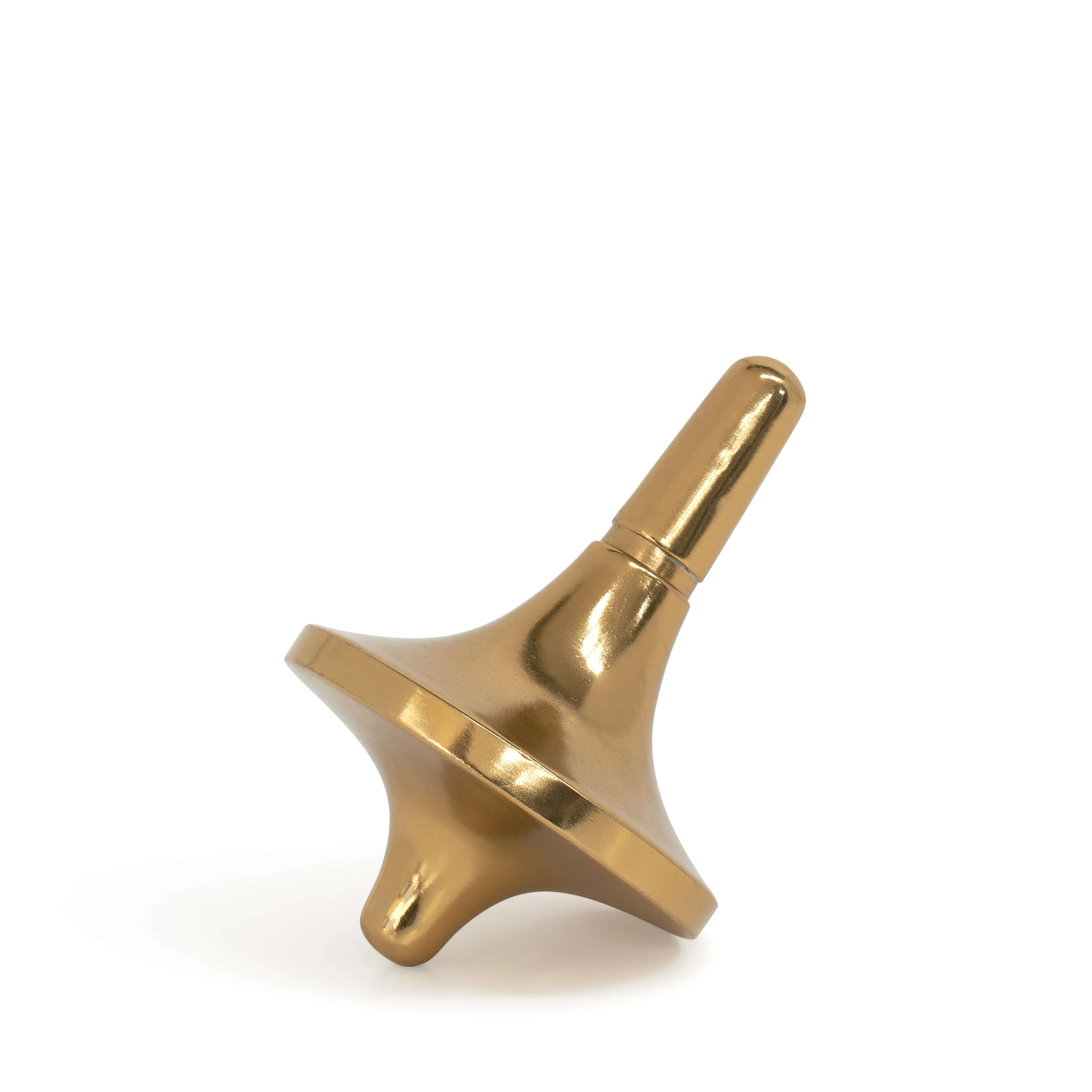 Delta Spinning Top 11 x 16cm - Gold
