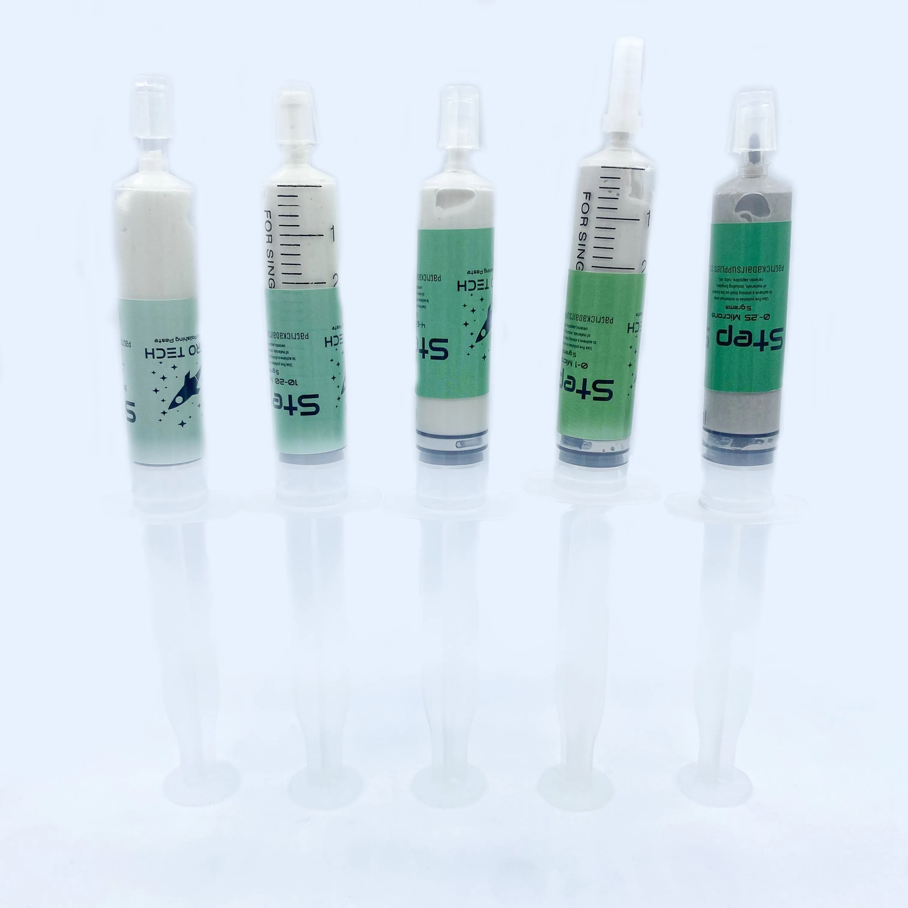 Diamond Polishing Paste Set (Steps 1-5)