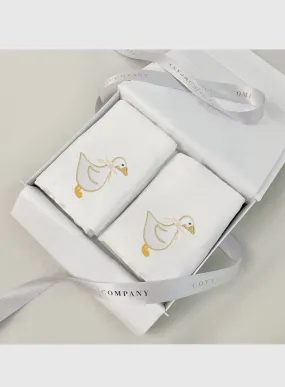 Duck Personalised Muslins 2 pack