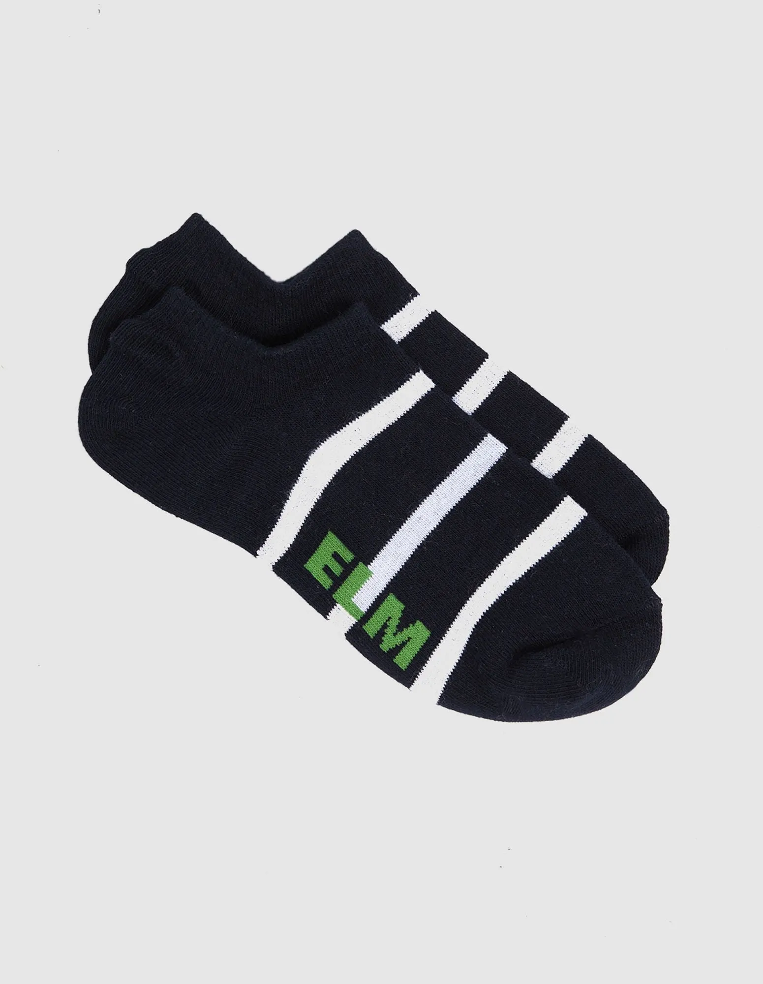 Elm Two Pack No Show Socks - Shining