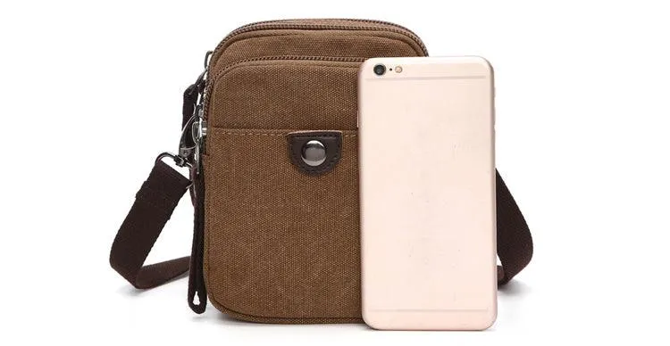 Fashionable Mobile Utility Phone Bag - Light Blue