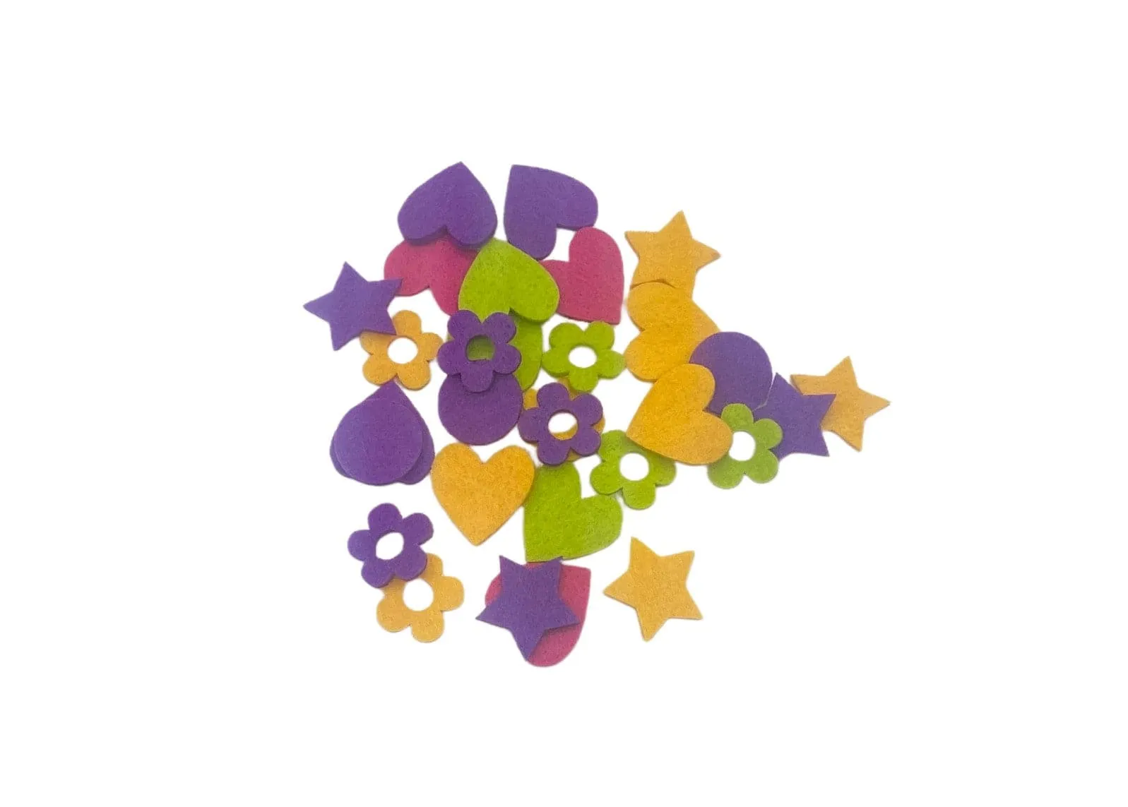 Felt Motifs - Assorted Letters & Shapes