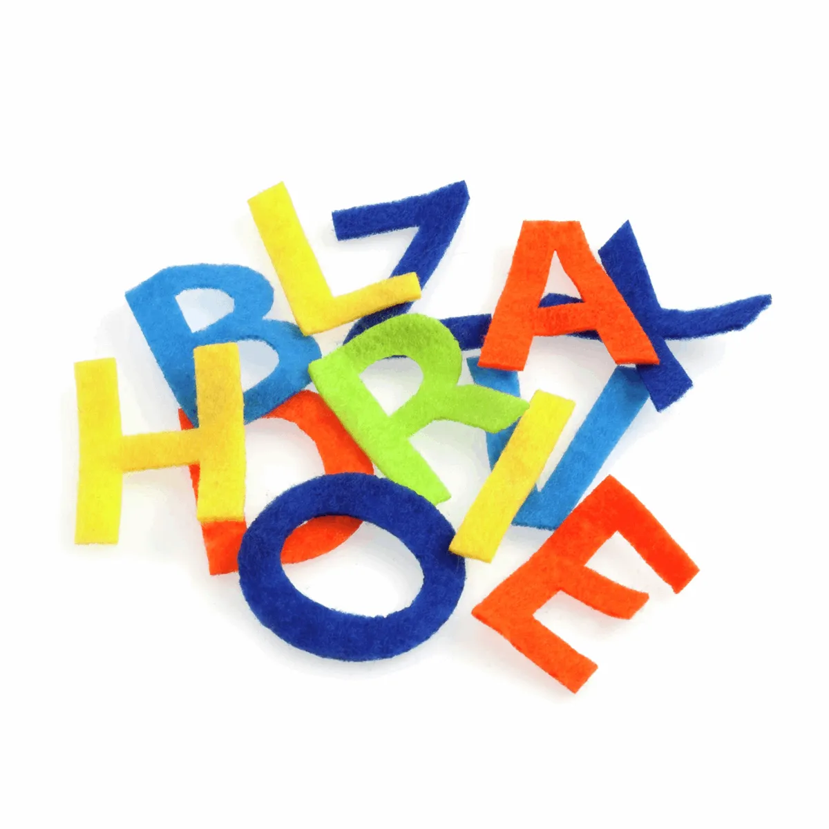 Felt Motifs - Assorted Letters & Shapes
