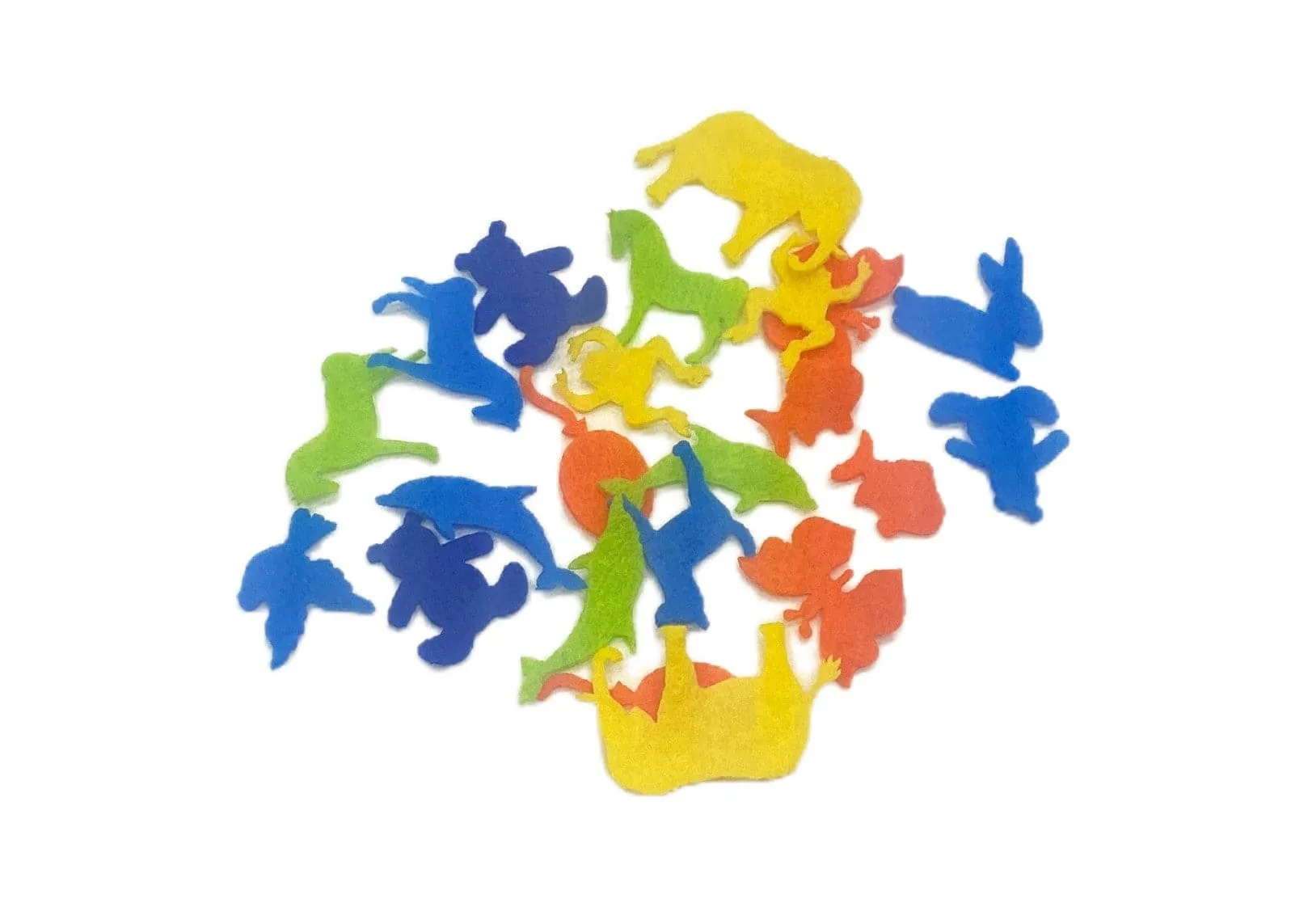 Felt Motifs - Assorted Letters & Shapes