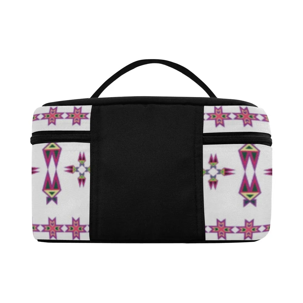 Four Directions Lodge Flurry Cosmetic Bag/Large