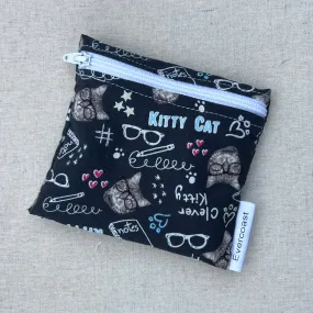 Geeky Cat Reusable Mini Snack Bag