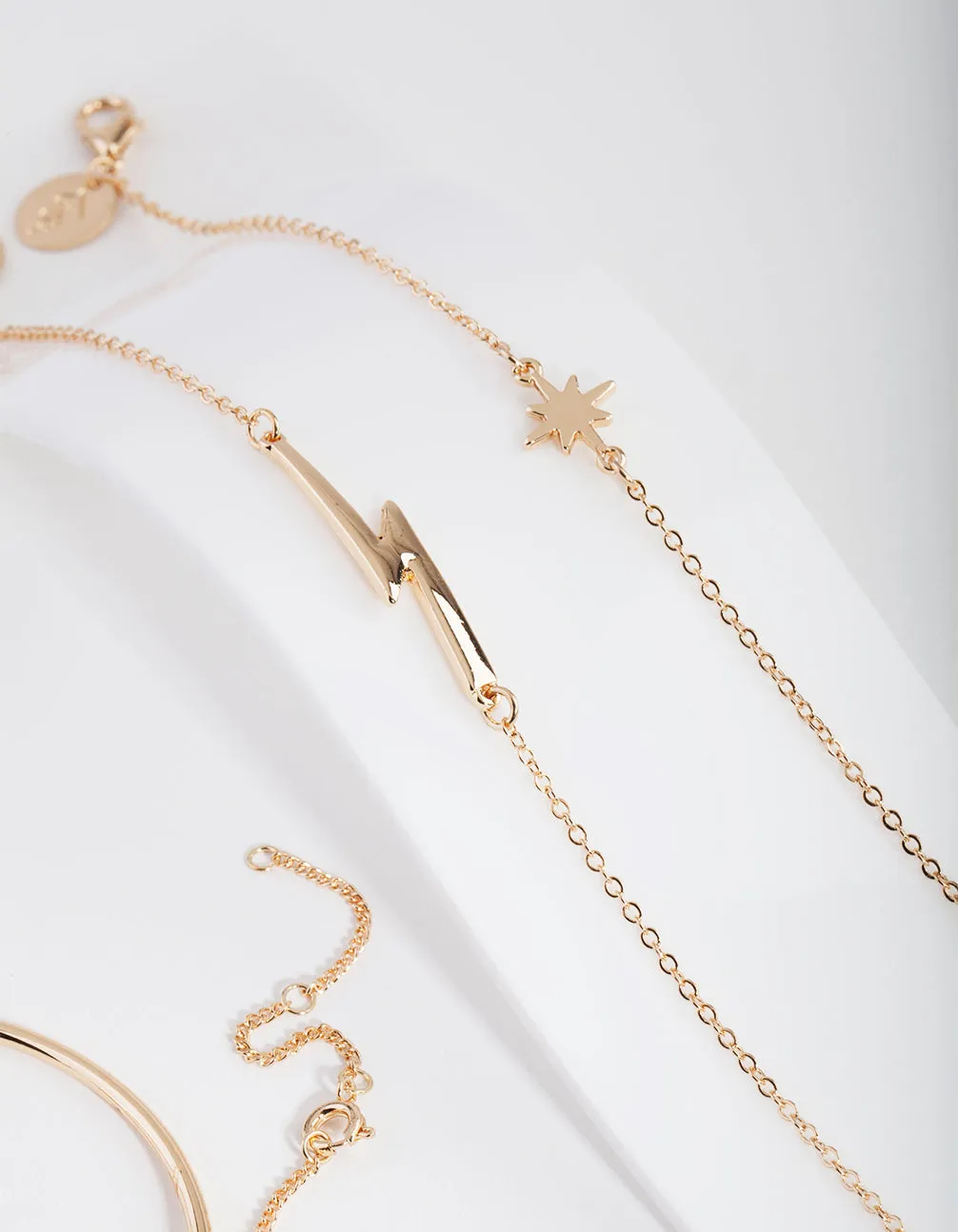 Gold Celestial Bracelet Cuff Pack