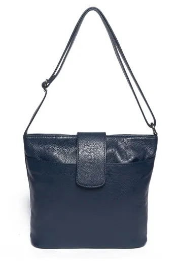 ISLA Italian leather large cross body / shoulder bag
