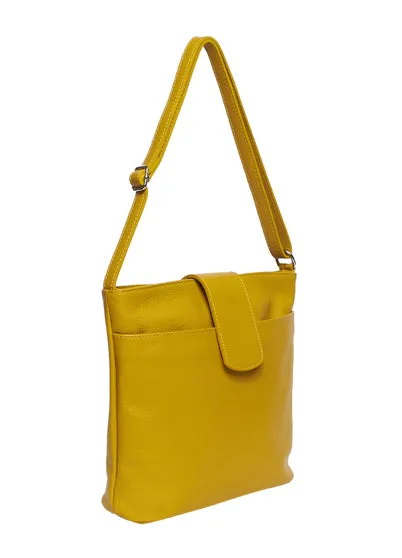 ISLA Italian leather large cross body / shoulder bag