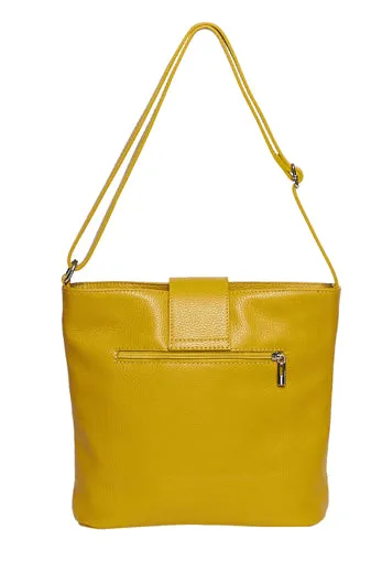 ISLA Italian leather large cross body / shoulder bag