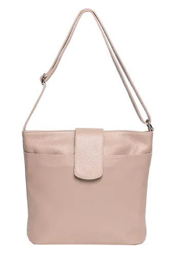 ISLA Italian leather large cross body / shoulder bag