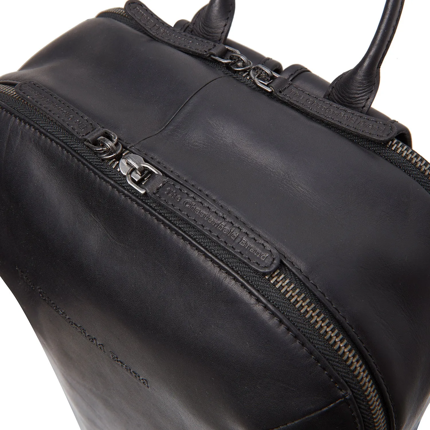 Leather Backpack Black Bangkok