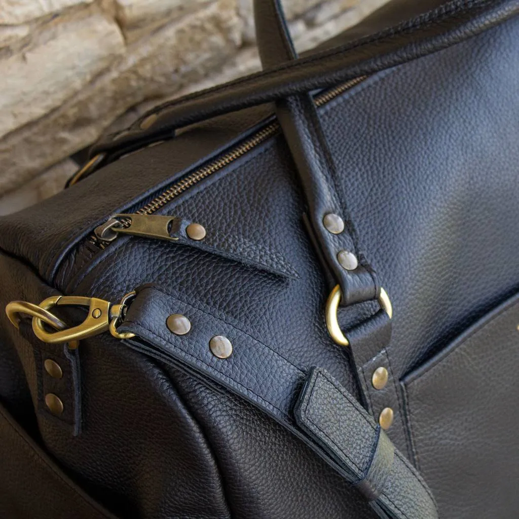 Leather Duffel Bag