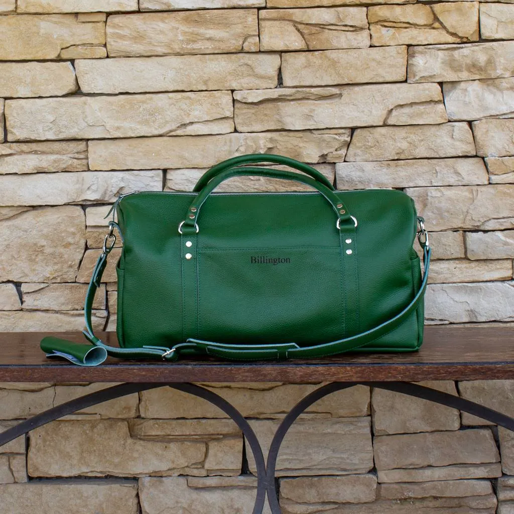 Leather Duffel Bag