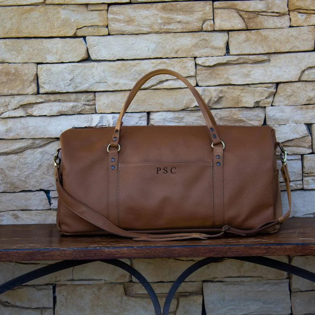 Leather Duffel Bag