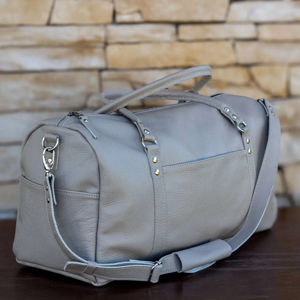 Leather Duffel Bag