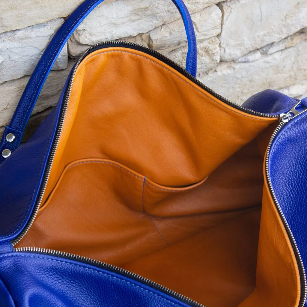 Leather Duffel Bag