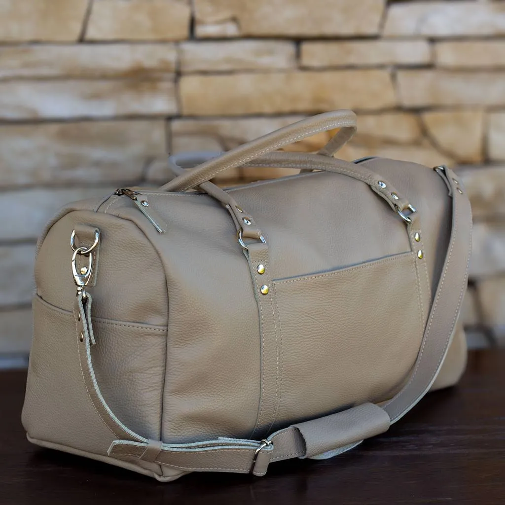 Leather Duffel Bag