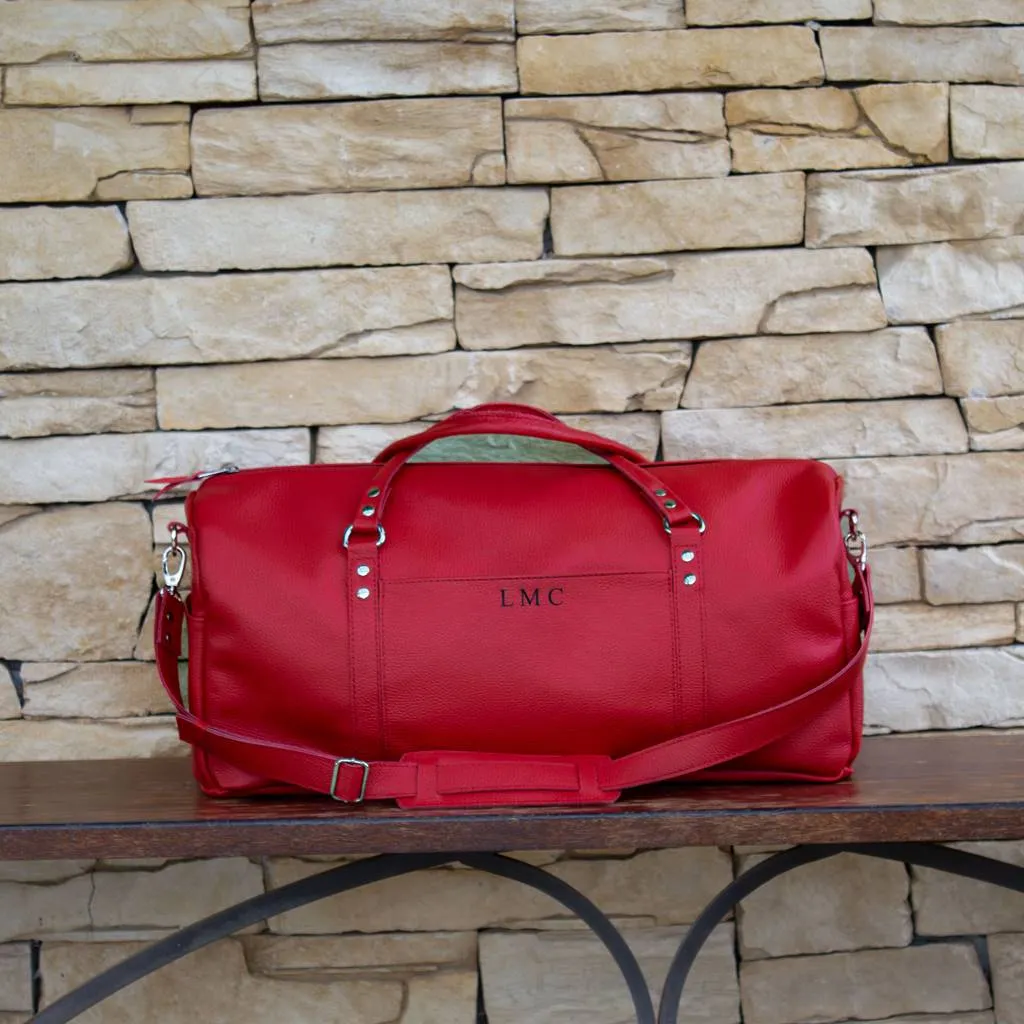 Leather Duffel Bag