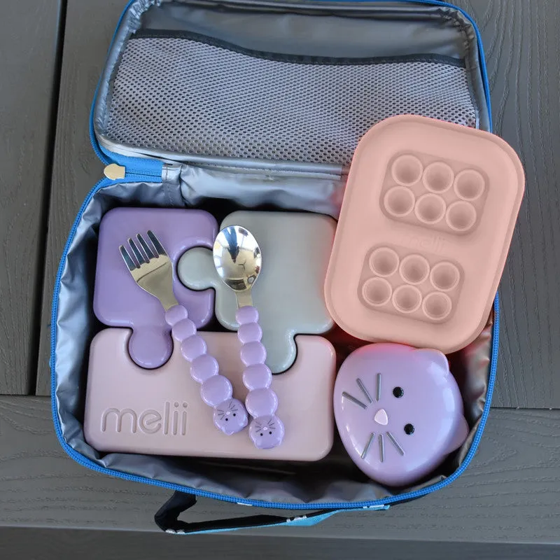 melii Pop It Ice Pack for Kids - Dual Purpose Fidget Toy and Cooling Solution - Reusable, Slim Design - Keeps Meals Fresh for up to 4 Hours - Perfect for Snack Time, Lunch Boxes