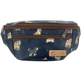 Navy Blue Shiba Inu Fanny Pack