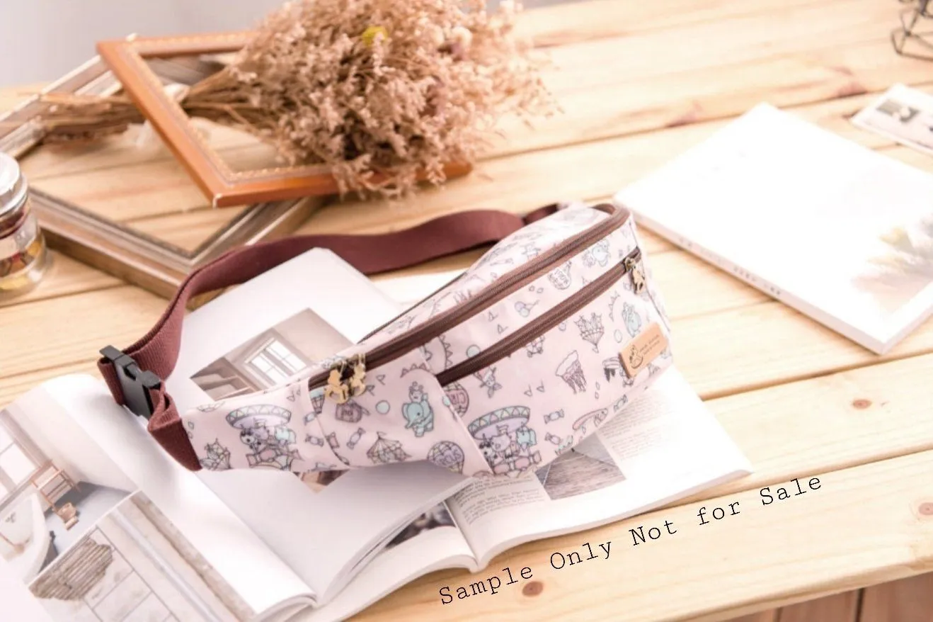 Navy Blue Shiba Inu Fanny Pack