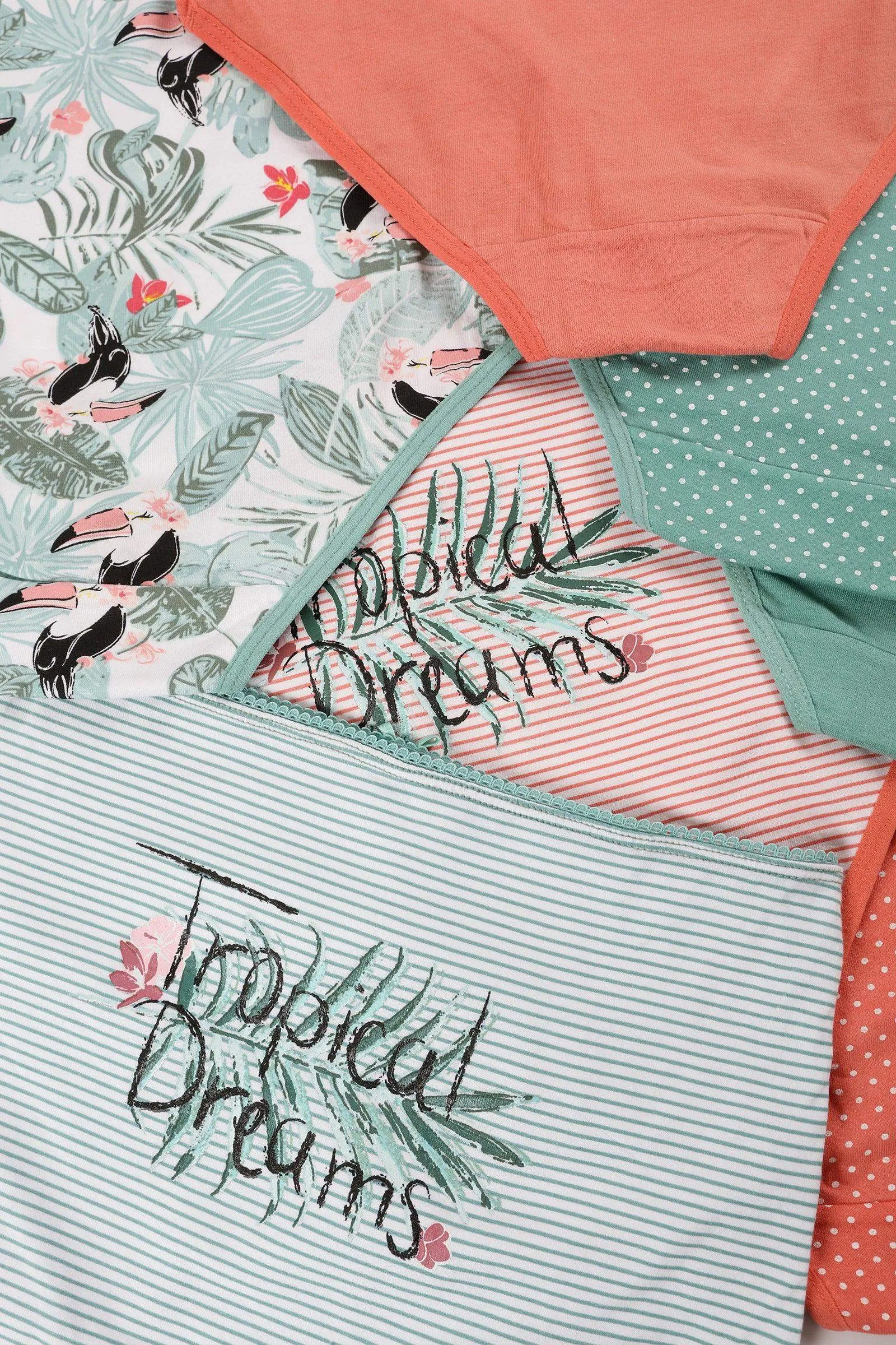 Pack of 7 Colored Full Brief