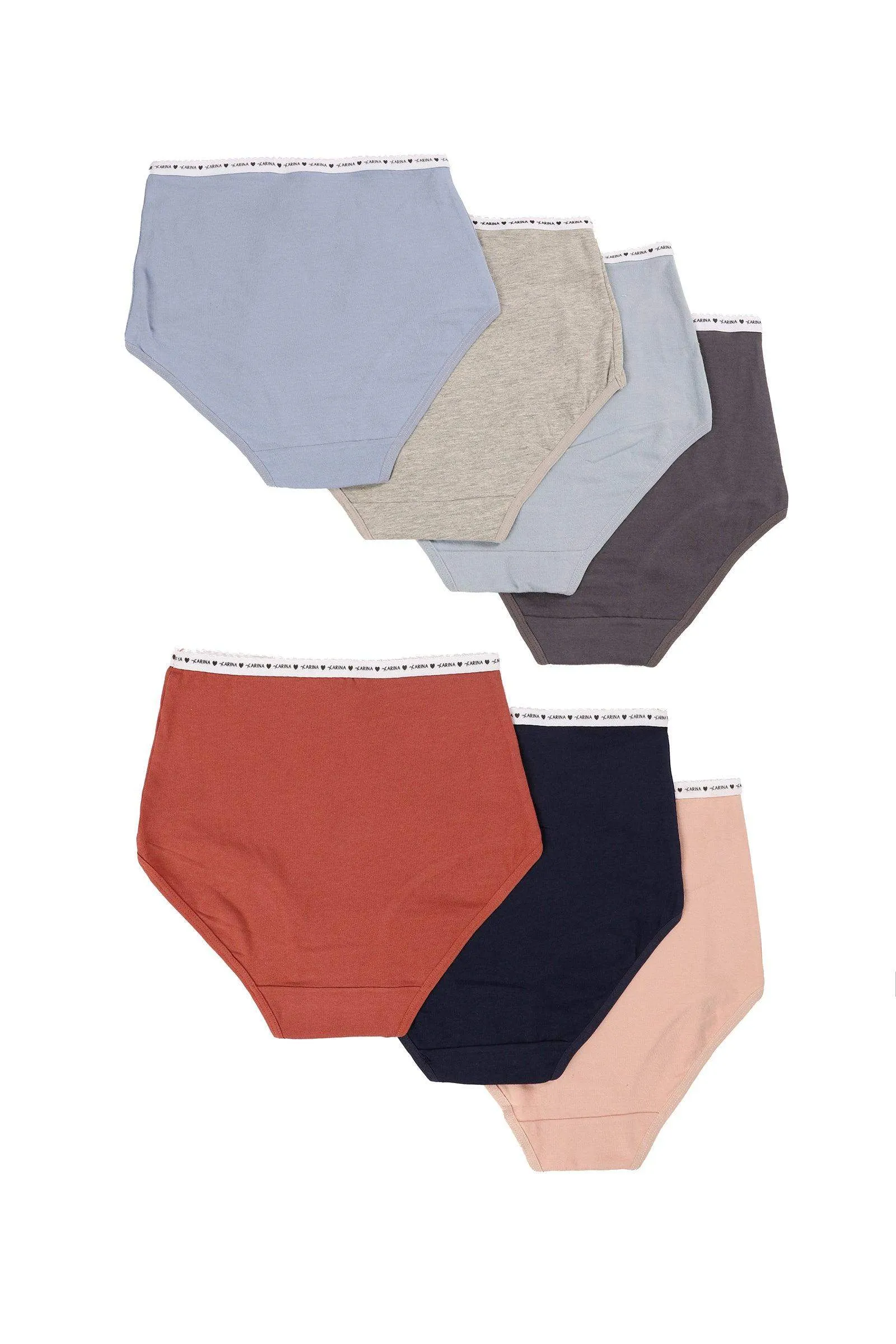 Pack of 7 Colored Full Brief