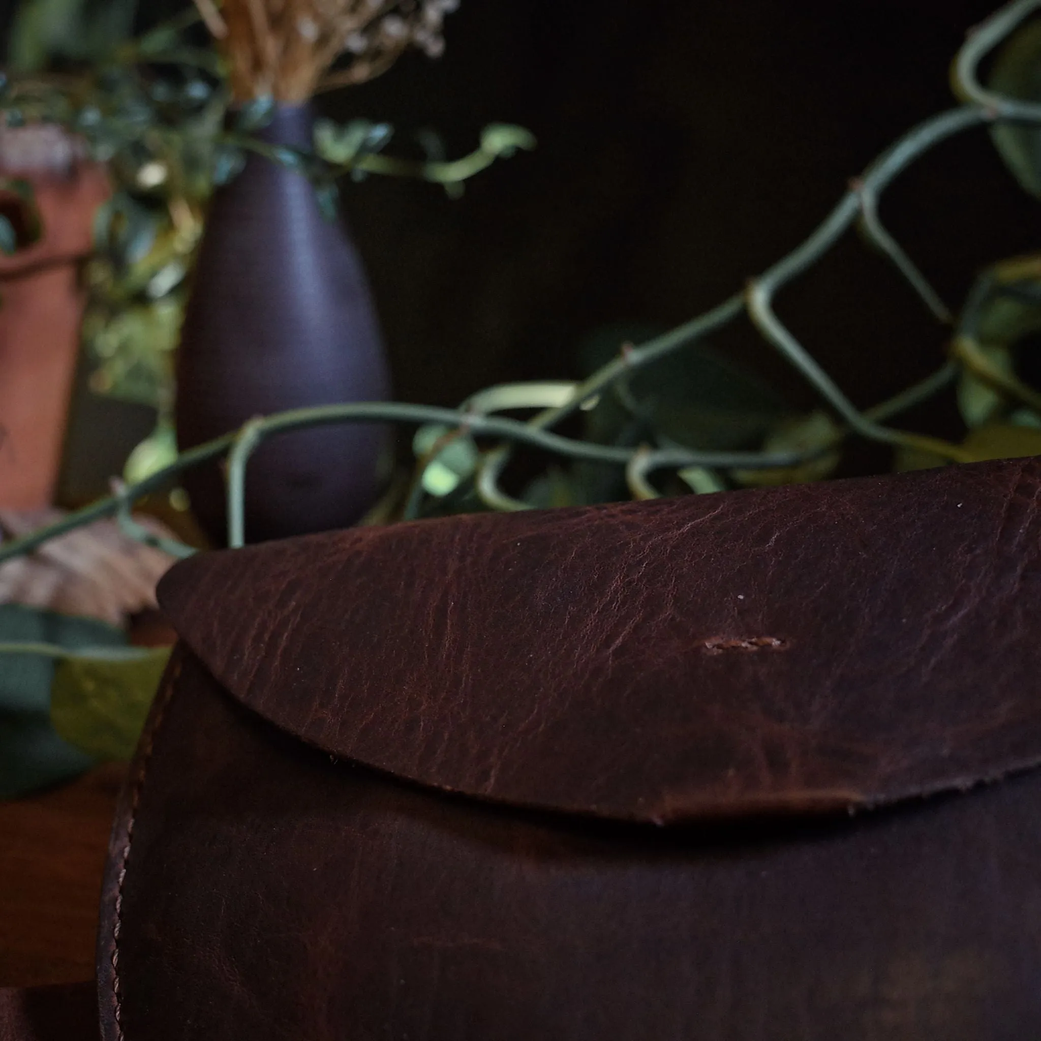 Rosemont Leather Fanny Pack – Dark Brown Edition