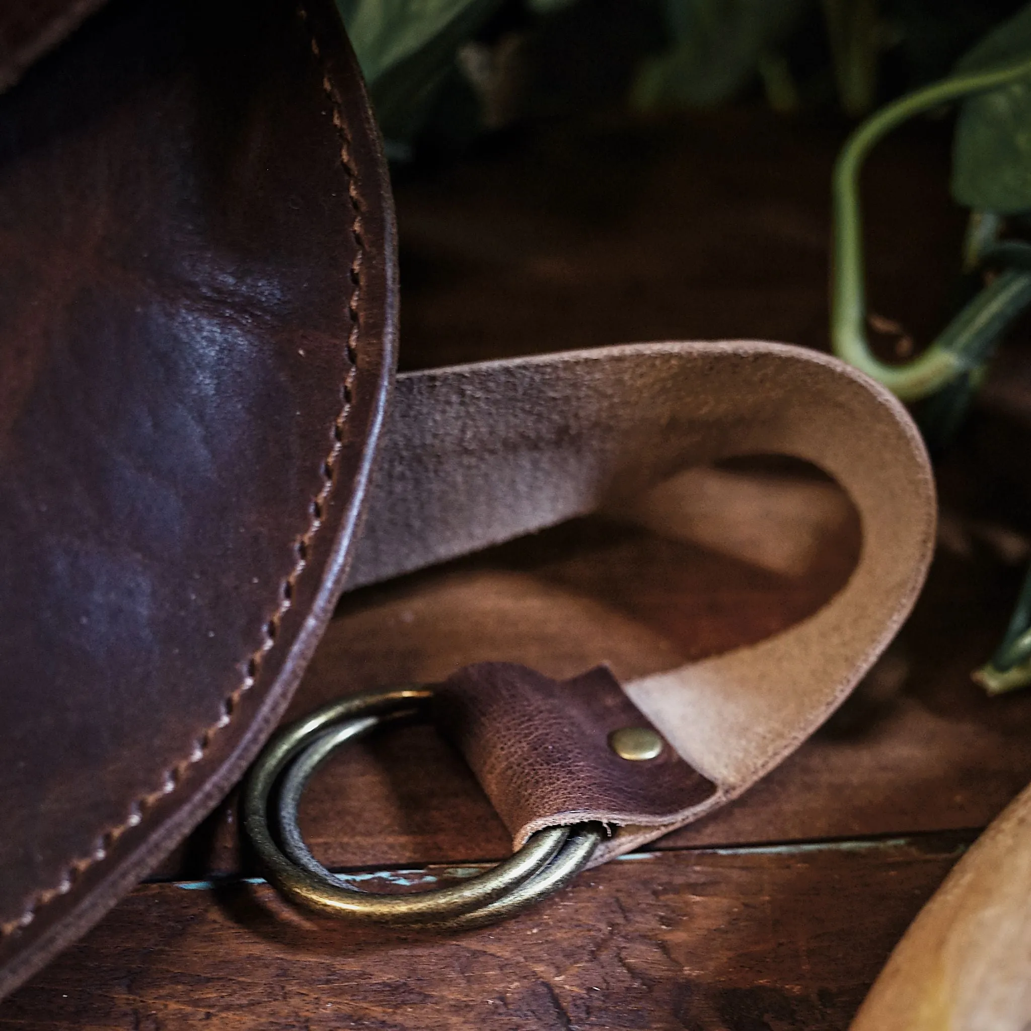 Rosemont Leather Fanny Pack – Dark Brown Edition